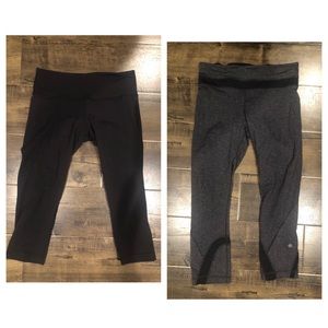 GUC Bundle of 2 Lululemon leggings